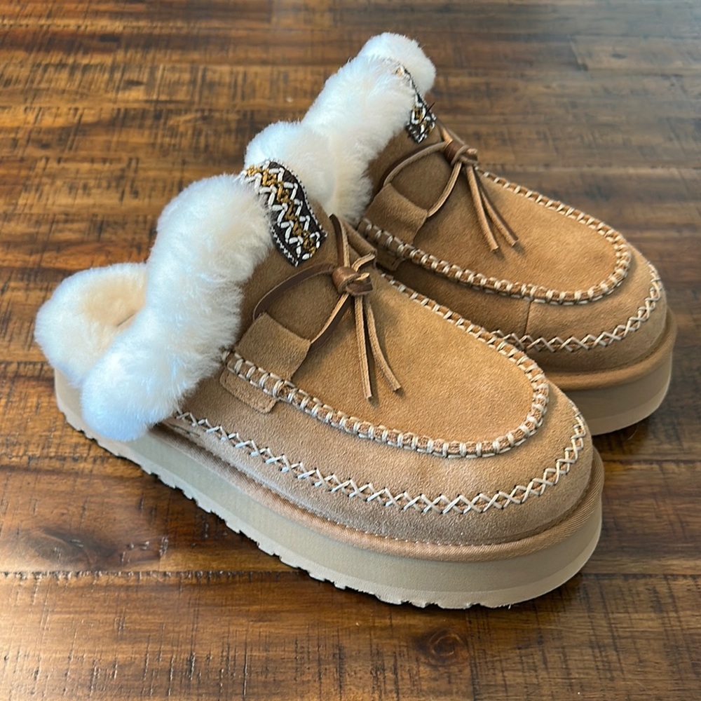 NEW UGG Disquette Alpine Chestnut Size 9